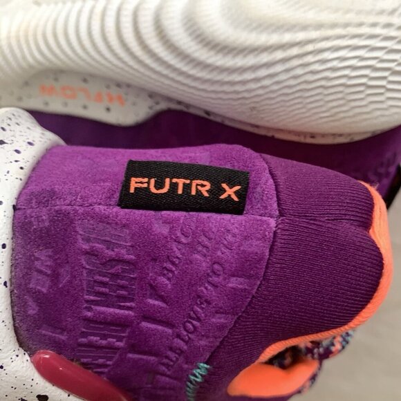 Under Armour Flow FUTR X Black History Basketball Sneakers Shoes 8.5 Purple - Picture 12 of 16